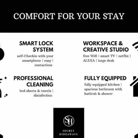 Secret Hideaways Zentrales Newyork-designapartment Mit 2 Betten Nahe Messe L Flughafen